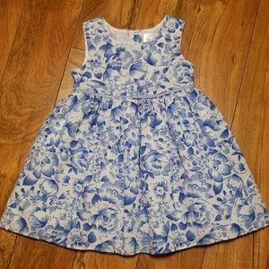 Girls 4T Lined "George" Spring Summer Easter Dress